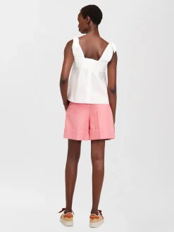 Vêtements-Chloé Short Bermuda A Revers Sunset Pink