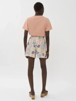 Vêtements-Chloé Short Style Boxe Multicolor White 1