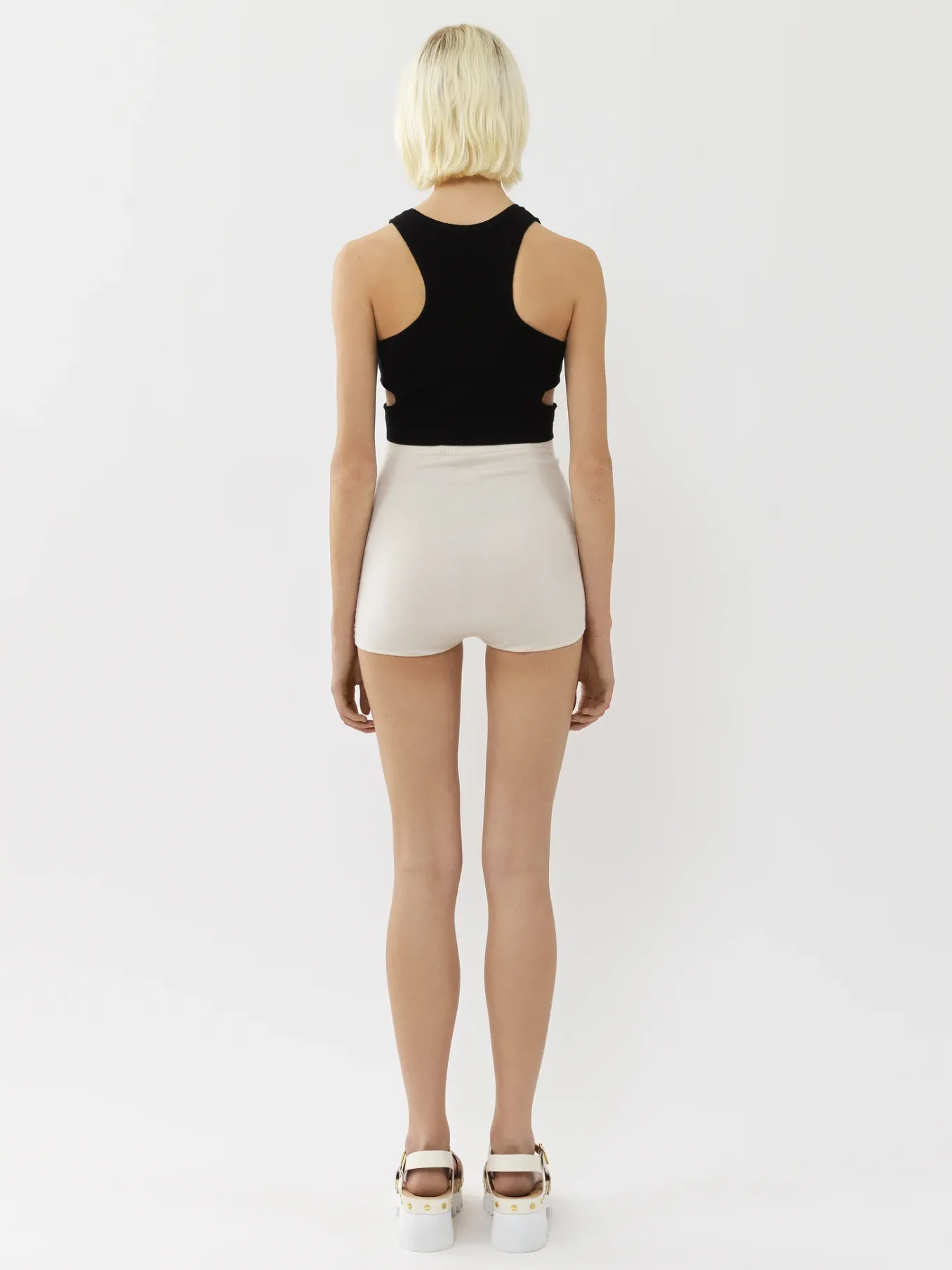Maille-Chloé Shorty Taille Haute Iconic Milk