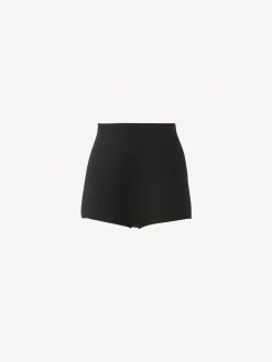 Maille-Chloé Shorty Taille Haute Noir