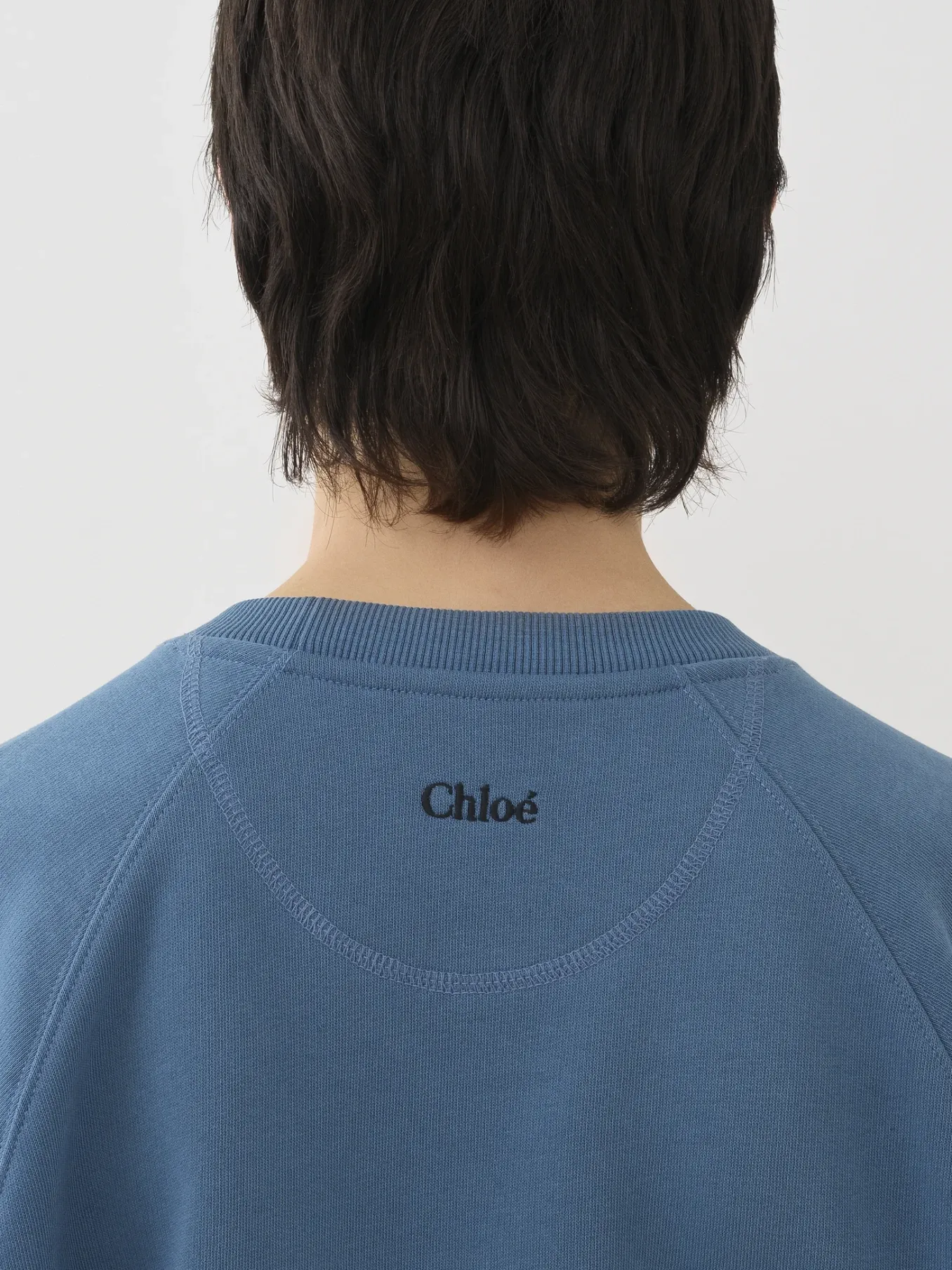 Tops Et Blouses-Chloé Sweat Col Rond Pure Blue