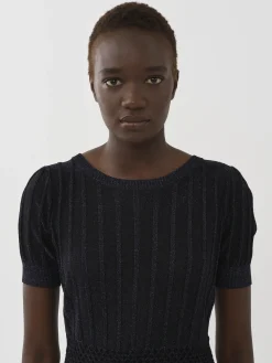 Vêtements-Chloé Top A Smocks Ink Navy
