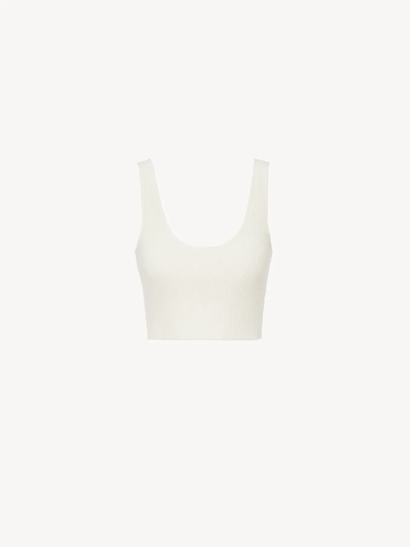 Tops Et Blouses-Chloé Top Court Sans Manches Iconic Milk