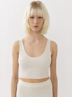 Tops Et Blouses-Chloé Top Court Sans Manches Iconic Milk