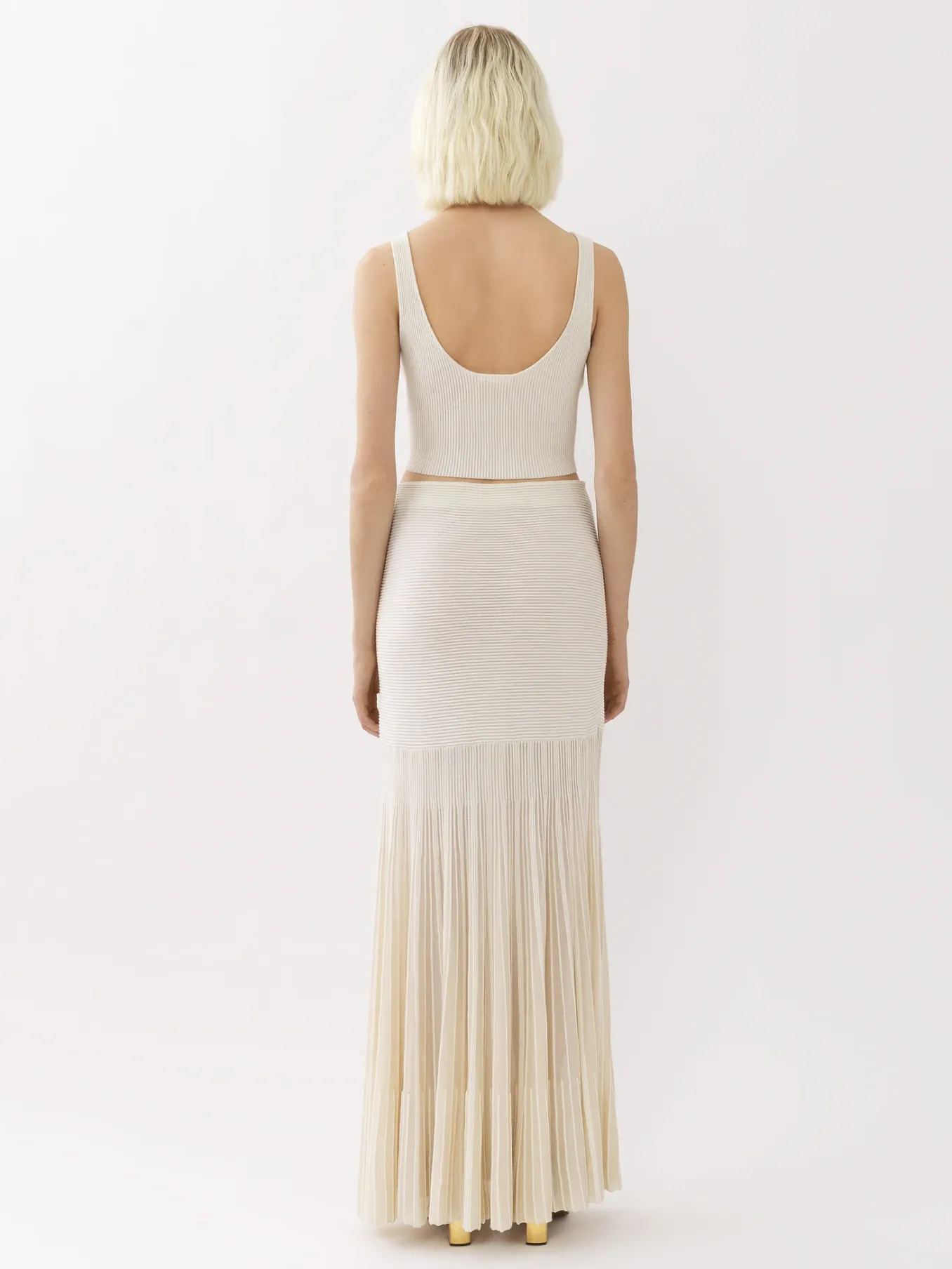 Tops Et Blouses-Chloé Top Court Sans Manches Iconic Milk