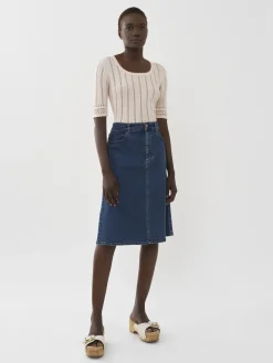 Vêtements-Chloé Top Encolure Degagee Natural Pink