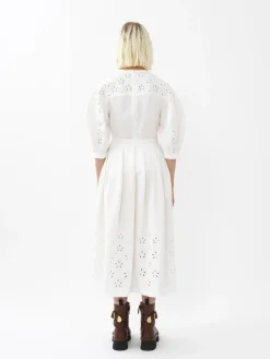 Tops Et Blouses-Chloé Top Manches Ballon Iconic Milk