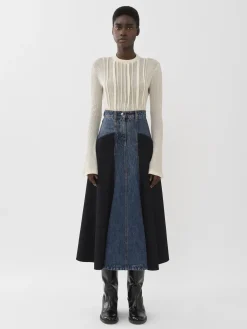 Tops Et Blouses-Chloé Top Manches Trompette Eden White