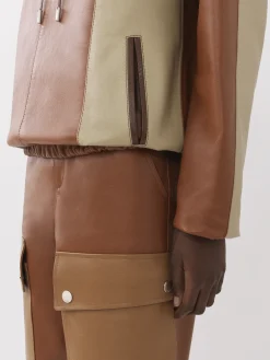 Tops Et Blouses-Chloé Top Sans Col A Lacets Multicolor Brown 1