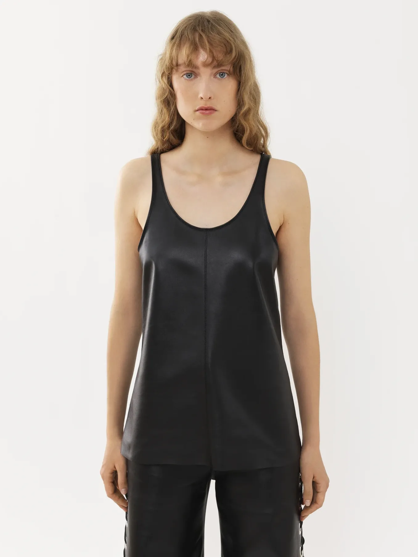 Tops Et Blouses-Chloé Top Sans Manches Noir
