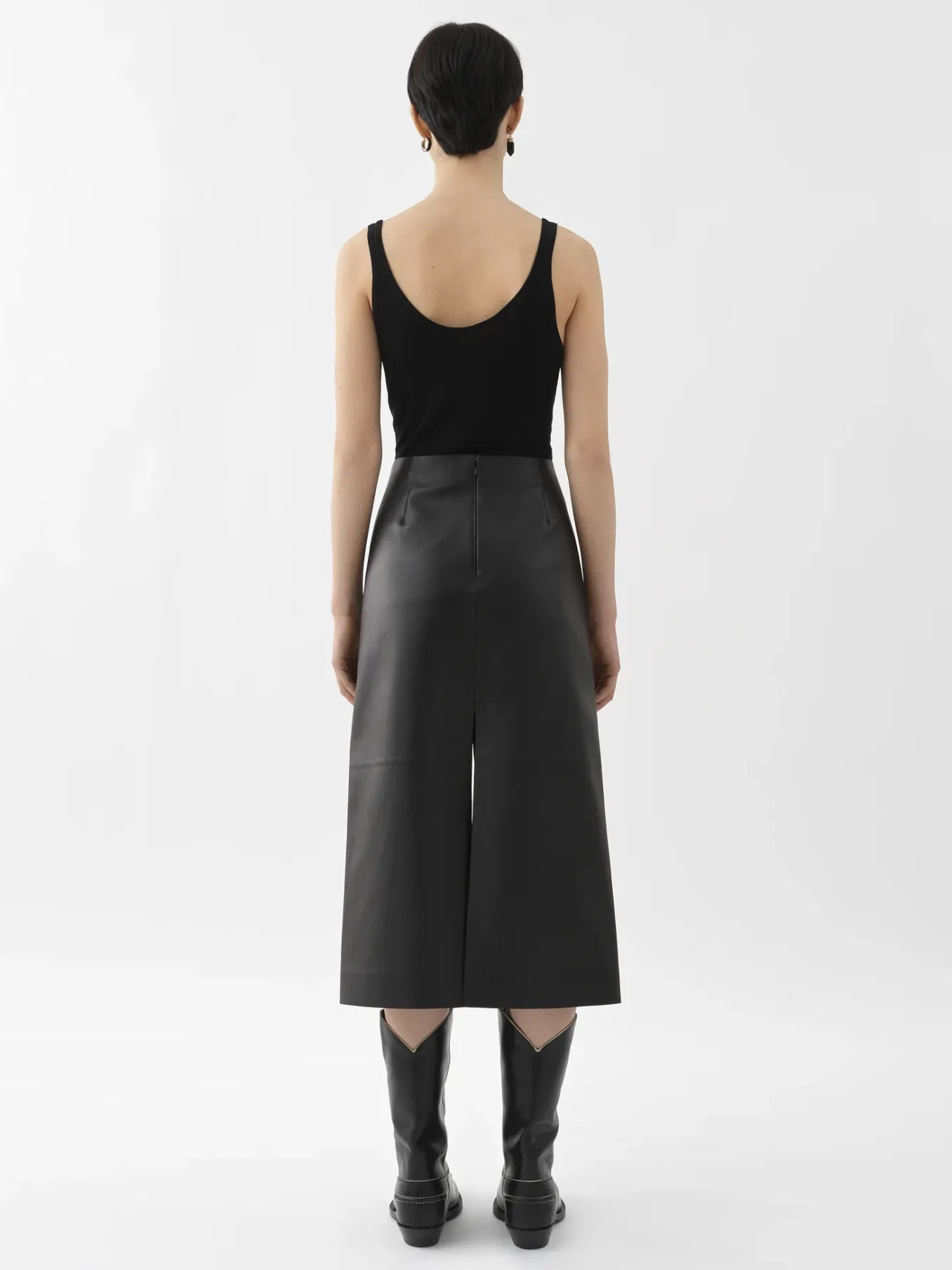 Tops Et Blouses-Chloé Top Sans Manches Noir