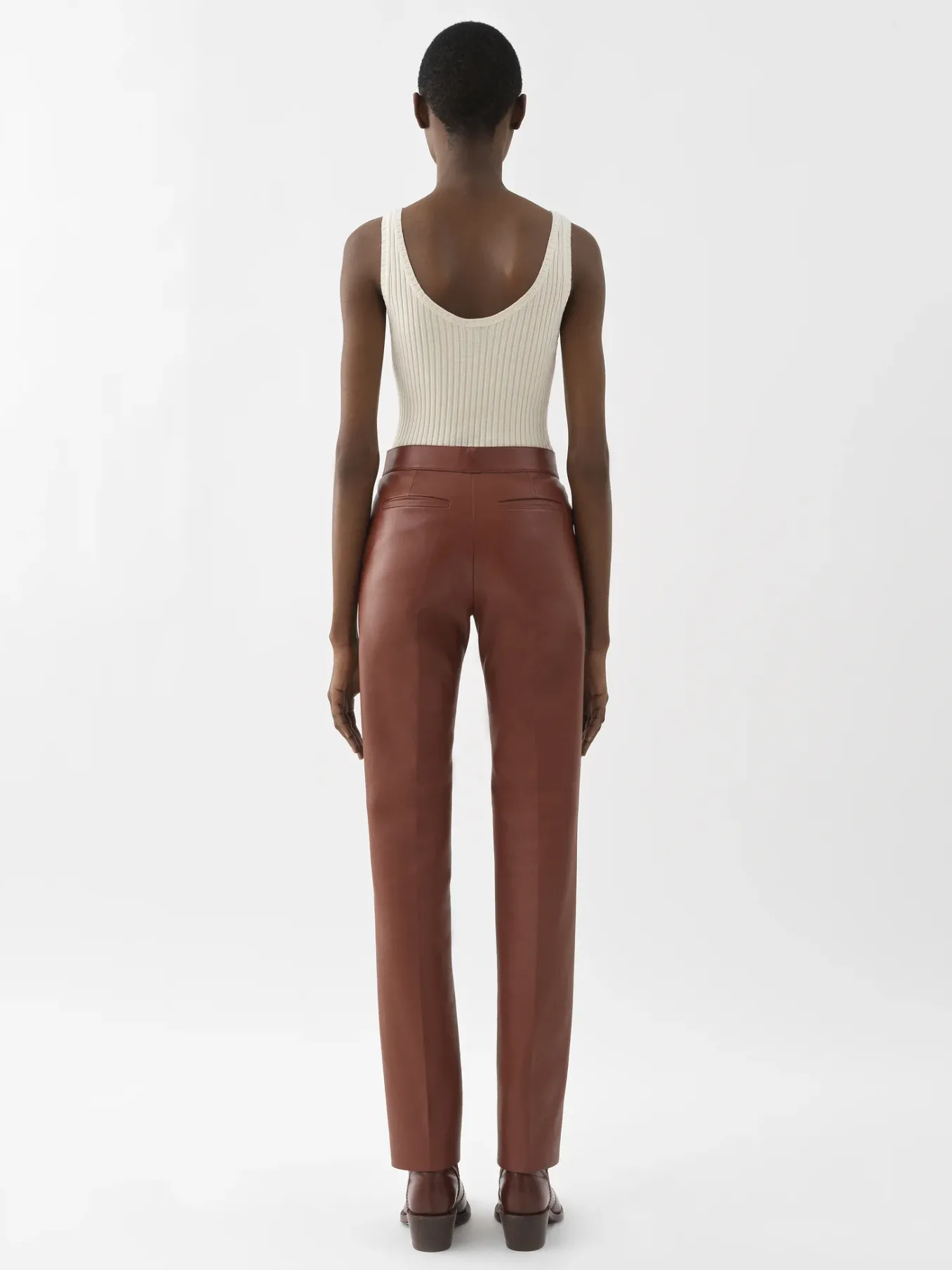 Tops Et Blouses-Chloé Top Sans Manches Lovely White