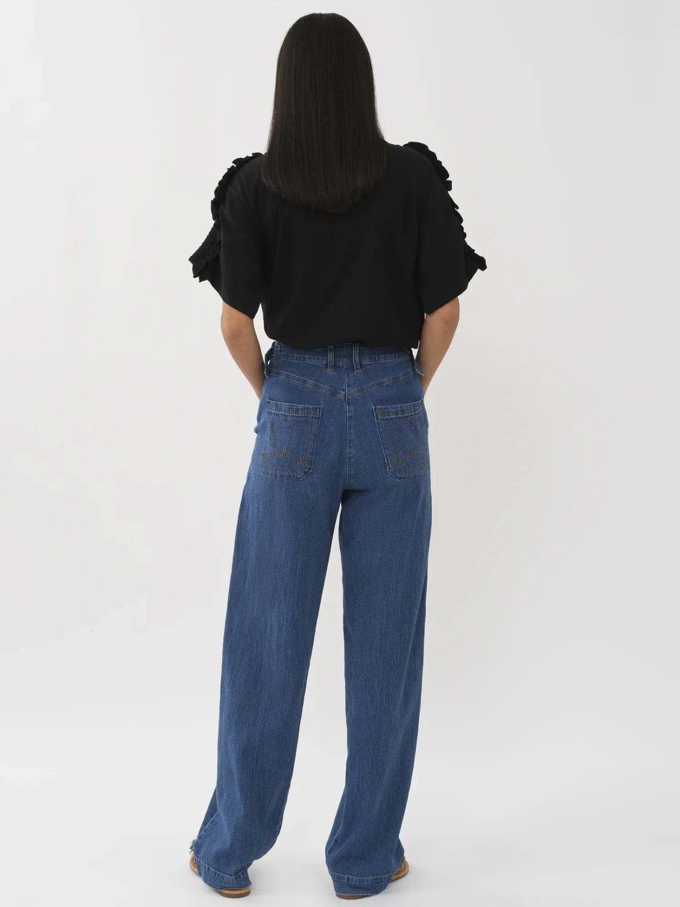 Vêtements-Chloé Top Smocke Noir
