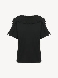 Vêtements-Chloé Top Smocke Noir