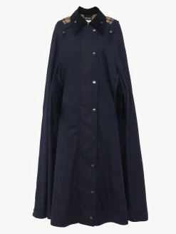 Manteaux-Chloé Trench « Hadrien » Barbour Pour Chloe Summer Night