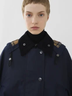 Manteaux-Chloé Trench « Hadrien » Barbour Pour Chloe Summer Night