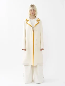 Lin-Chloé Trench Midi Coconut Milk