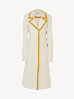 Lin-Chloé Trench Midi Coconut Milk