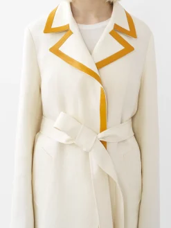 Lin-Chloé Trench Midi Coconut Milk