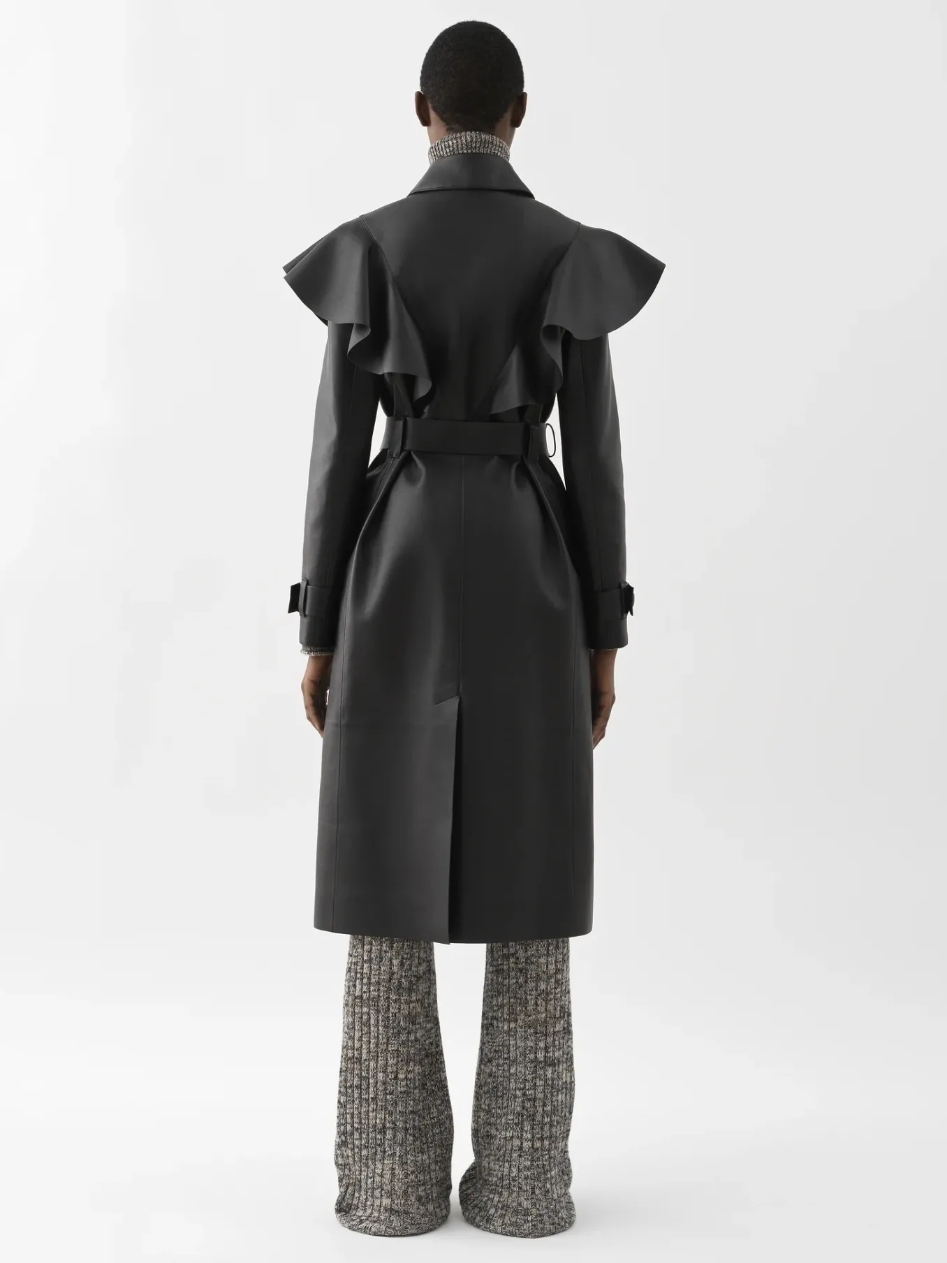 Cuir-Chloé Trench Volante Noir