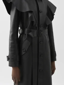Cuir-Chloé Trench Volante Noir