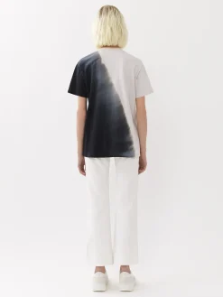 Tops Et Blouses-Chloé T-Shirt Col Rond Black - White 1