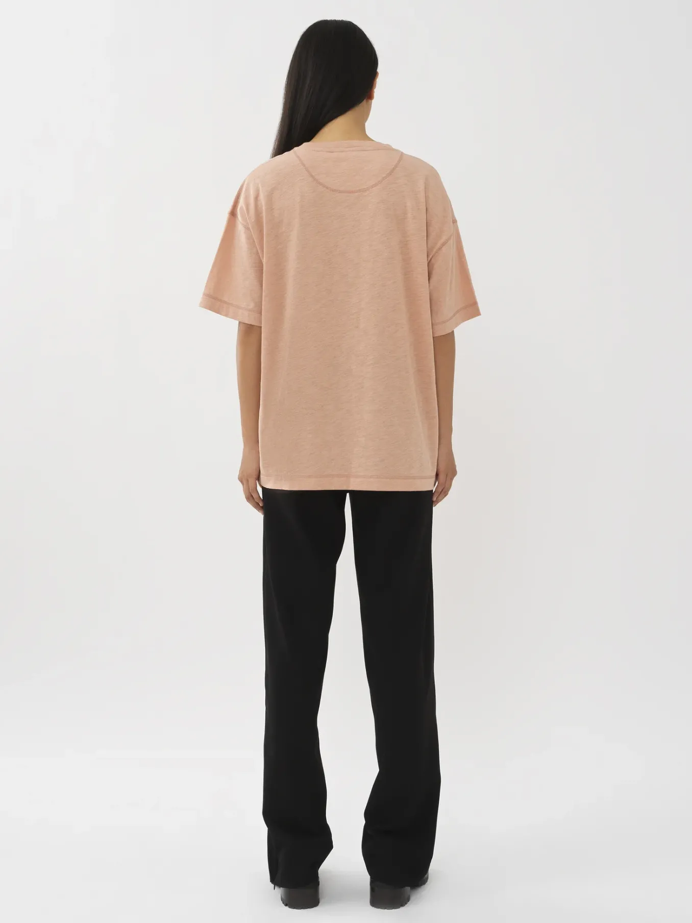 Vêtements-Chloé T-Shirt Large Dusty Coral