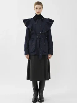 Manteaux-Chloé Veste « Dustyn » Barbour Pour Chloe Summer Night