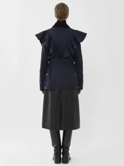Manteaux-Chloé Veste « Dustyn » Barbour Pour Chloe Summer Night
