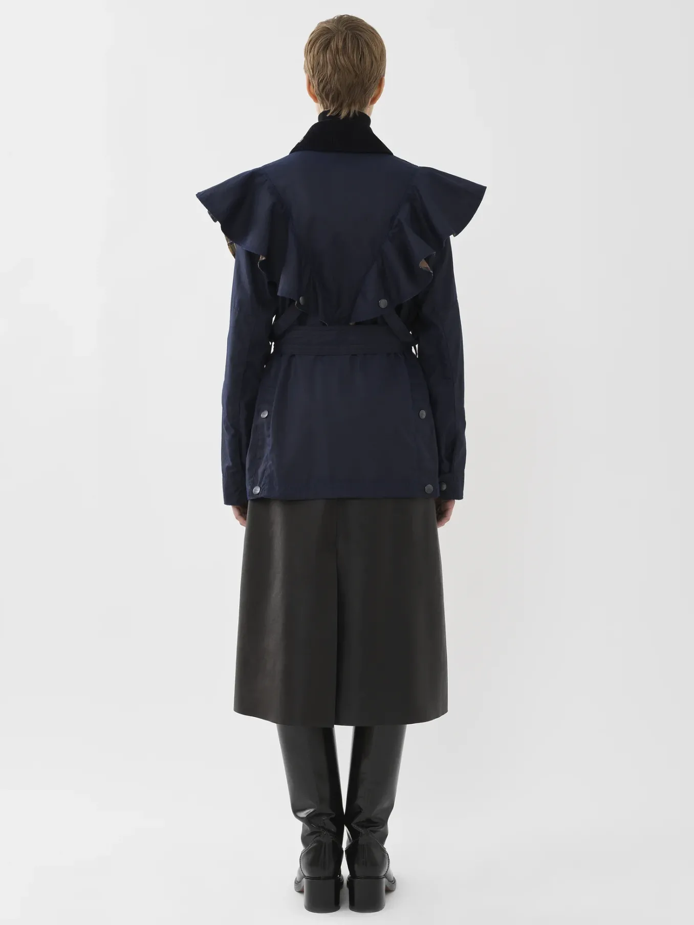 Manteaux-Chloé Veste « Dustyn » Barbour Pour Chloe Summer Night