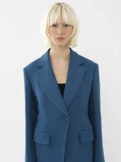 Vestes-Chloé Veste Blazer Opal Blue