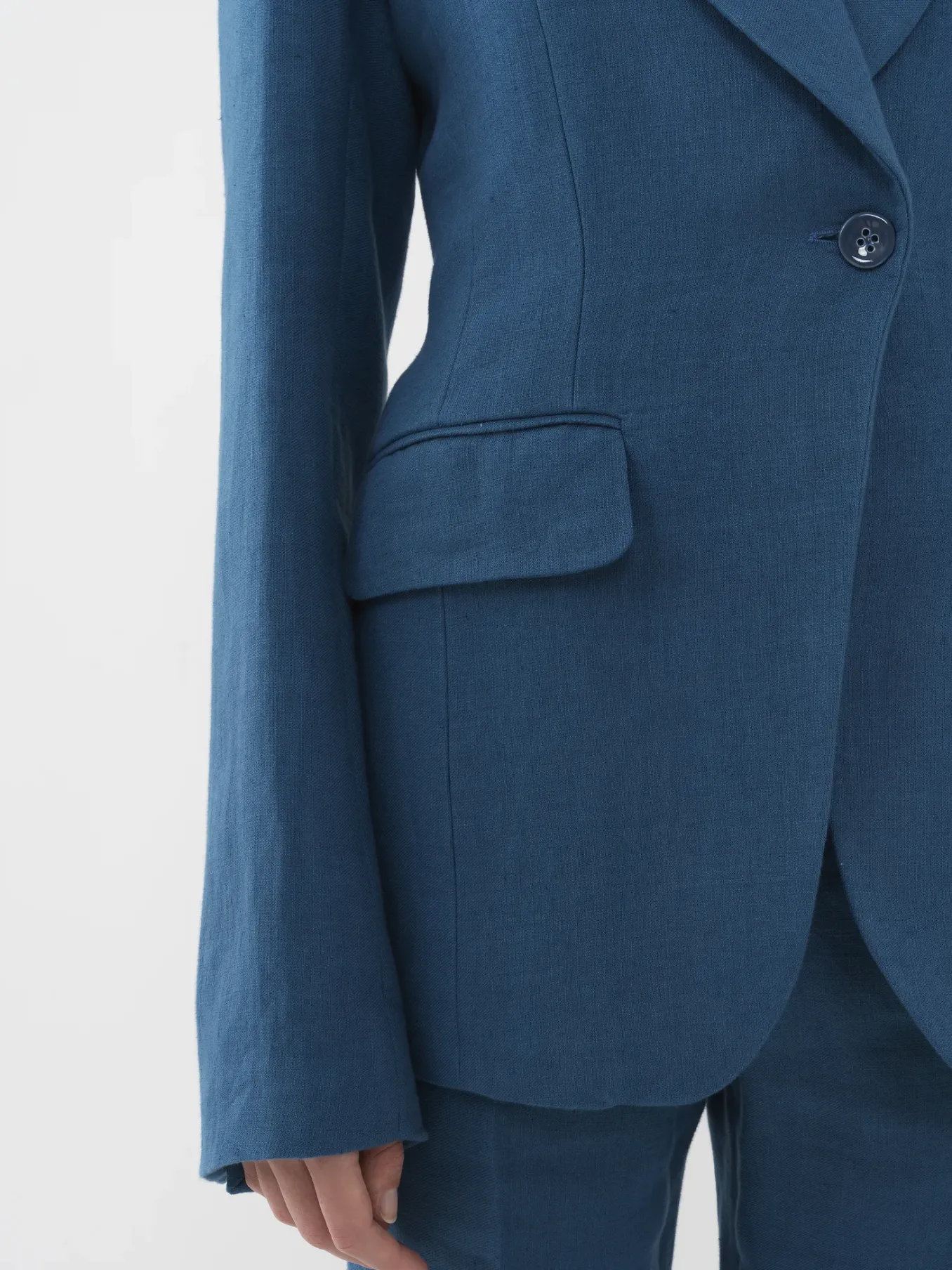 Vestes-Chloé Veste Blazer Opal Blue