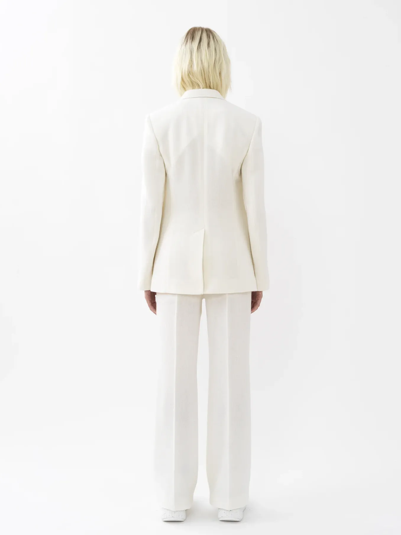 Vestes-Chloé Veste Blazer Eden White