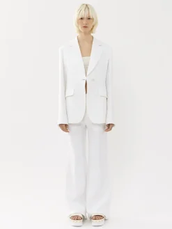 Vestes-Chloé Veste Blazer Blanc