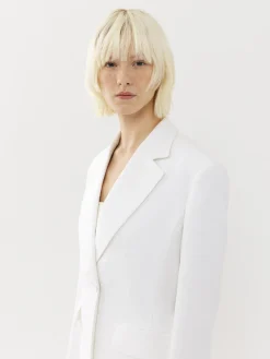 Vestes-Chloé Veste Blazer Blanc