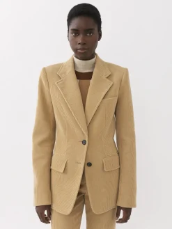 Vestes-Chloé Veste Blazer Pearl Beige