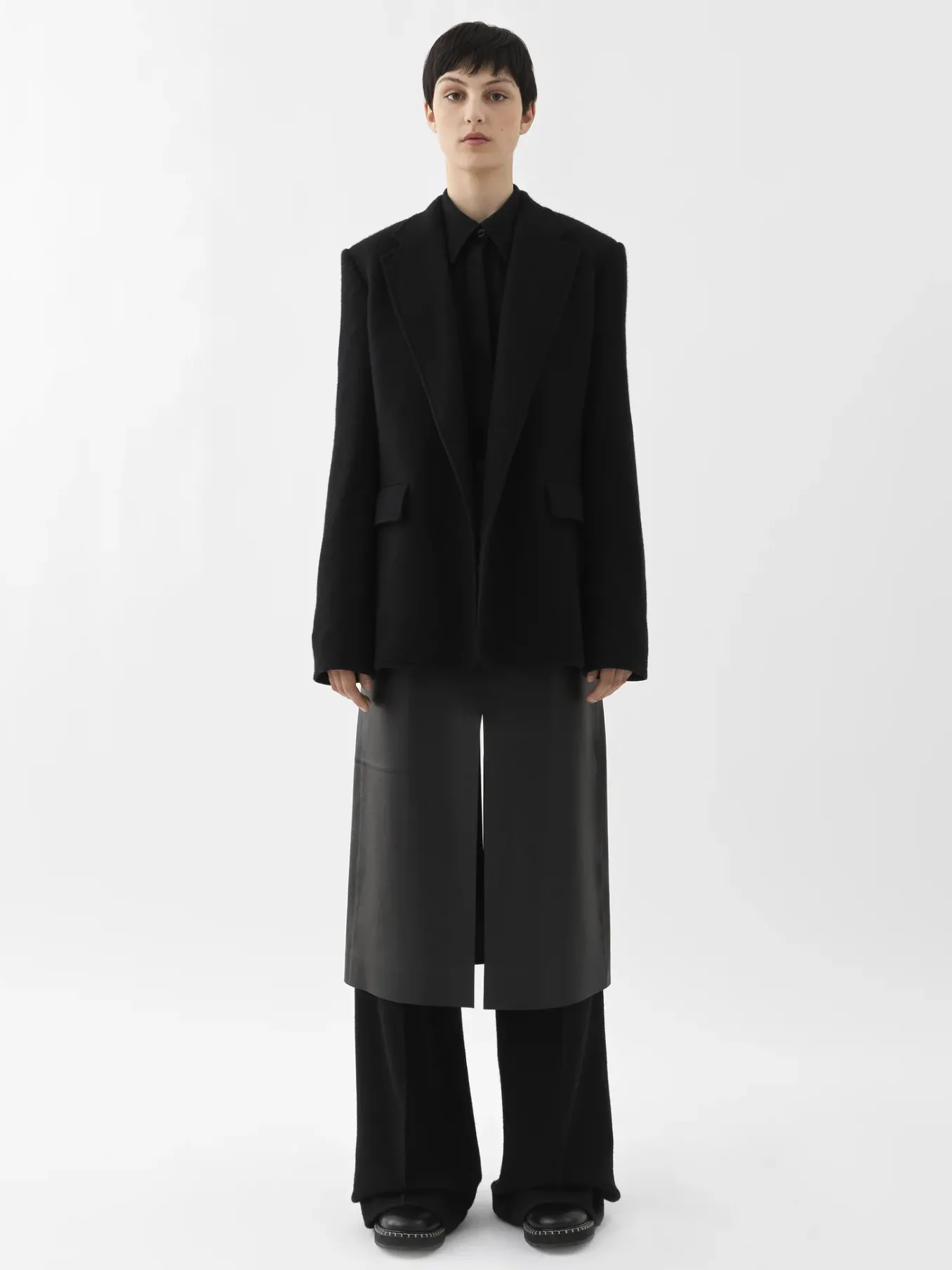 Vestes-Chloé Veste Blazer Ouverte Noir