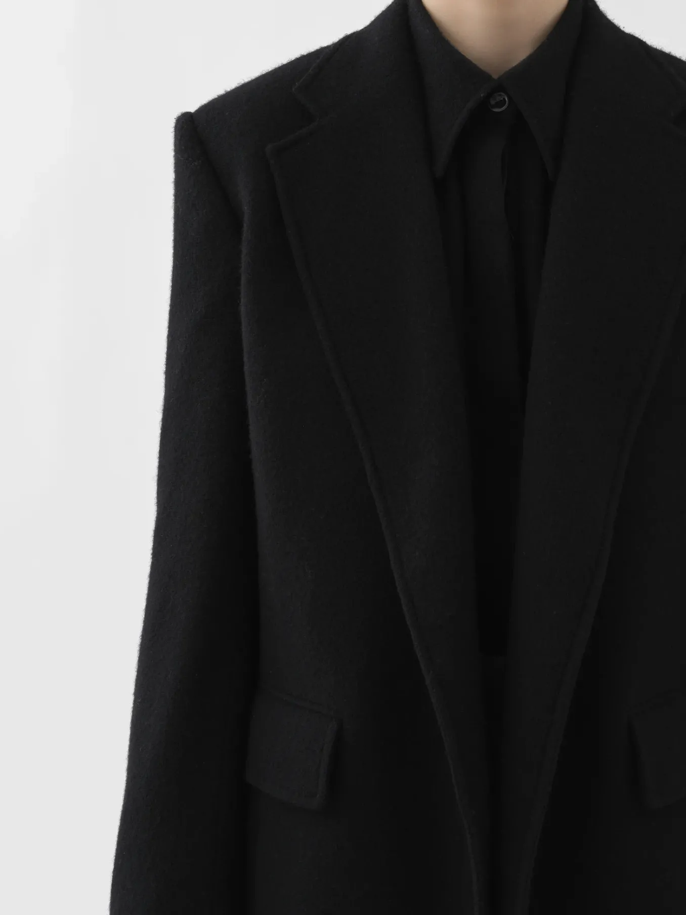 Vestes-Chloé Veste Blazer Ouverte Noir