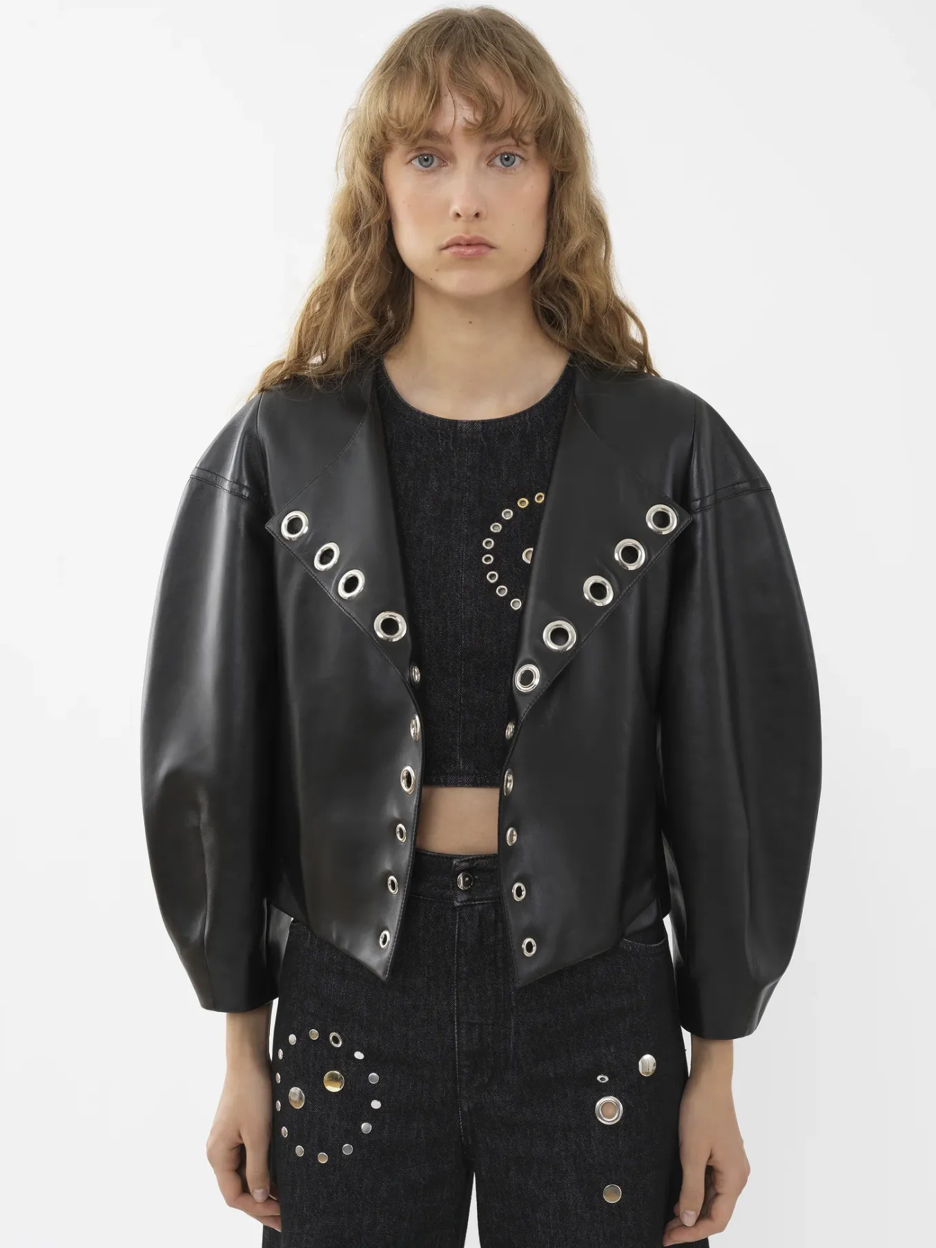 Vestes-Chloé Veste Courte Ouverte Noir