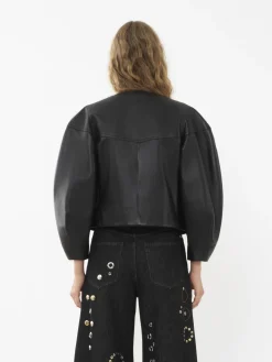 Vestes-Chloé Veste Courte Ouverte Noir